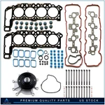?head Bolts Kit Water Pump Gasket Set Fits 04-07 Dodge Durango Dakota 4.7L. Fixed Price $84.44.