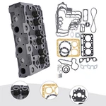 D1402 Complete Cylinder Head & Valves Gaksets For Kubota Scat Bobcat Trak. Fixed Price $341.42.