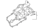 Genuine Audi Valve Cover 06E-103-472-Q. Fixed Price $294.80.
