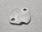 Very Nice Used Original Genuine Porsche 924 Non Turbo Oil Outlet Flange Cover. Fixed Price $25.00.