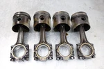 1977 Porsche 924 Set Of Engine Piston Connecting Rod Oem LM69. Fixed Price $269.99.