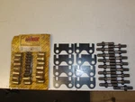 1968-72 Gto/judge Ram Air Iv Rocker Arm Guide Plate, 5/16 Studs, Lock Style Nuts. Fixed Price $99.99.