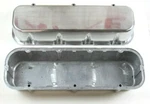 Big Block Chevy 396 454 Aluminum Tall Valve Covers 427 502 Polished E41111P. Fixed Price $125.00.