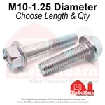 M10-1.25 Class 10.9 Jis Hex Flange Screws Bolts Zinc Clear (pick Length & Qty). Fixed Price $674.46.