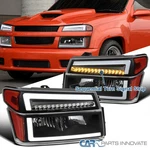 Black Fits 2004-2012 Chevy Colorado Gmc Canyon Headlights Led Tube Corner Lamps. Fixed Price $152.95.