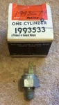 Nos Gm #1993533 Delco Remy Cylinder Head Temperature Switch, 1961-63 Corvair. Fixed Price $60.00.
