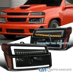 Fit 2004-2012 Chevy Colorado Gmc Canyon Smoke Headlights Led Corner Signal Lamps. Fixed Price $148.95.
