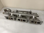 Jaguar E-type Series 1 3.8 Inlet Manifold Complete With Rails. Fixed Price $450.00.