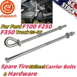 Ford F100 Spare Tire Carrier Wheel Bolts&hardware F250 Truck 80-97. Fixed Price $20.99.