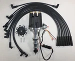 Ford Fe 352-360-390-427-428 Black Small Cap Hei Distributor & Spark Plug Wires. Fixed Price $212.95.