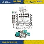 Head Gasket Set Valves Timing Belt Kit Fit 99-05 Kia Hyundai 2.4L Dohc G4JS. Fixed Price $199.99.
