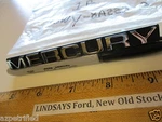 Ford 1985/1989 Mercury Cougar "name Plate" (grille Opening Panel) No Box. Fixed Price $24.95.