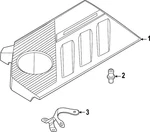 Genuine Nissan Engine Cover 14041-6RC1A. Fixed Price $255.63.