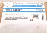 Nos Fel-pro Head Gasket 7277 B. Fixed Price $17.50.