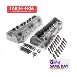 Flow 911, Pair Of Sbc 180CC Street Heads 75CC S/p W/ Heat Riser Aluminum. Fixed Price $3173.95.