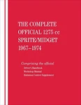 The Complete Official 1275CC Austin-healey Sprite / Mg By British Leyland Motors. Fixed Price $134.95.