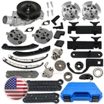 Water Pump Timing Chain Kit Cam Gear Tool Fit Jaguar F-pace Xfr Xk Xjr 3.0 5.0L. Fixed Price $599.31.
