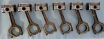 07 08 09 10 Bmw E60 E90 E92 F01 135I 335I 535I 740I N54 Pistons & Rods Set Of. Fixed Price $199.00.