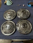 4 Nos Nors 15 Simulated Wire Wheel Hub Caps Cadillac Chevy Pontiac Buick Olds. Fixed Price $199.99.
