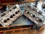 Ford Svo V6 Cylinder Heads Small Chamber H380. Fixed Price $1200.00.