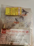 Nos Gm 94020170 Damper Bolt Chevy Luv 1.8 Series 1-4 9-09802616-0. Fixed Price $40.00.