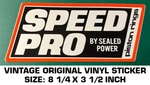 Speed Pro By Sealed Power Piston Rings Vintage Original Decal Sticker - Engine. Fixed Price $9.40.