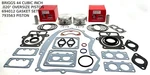 .020" Piston Kit 793563, Rebuild Fits Briggs Twin, Over Head Valve Engines. Fixed Price $229.95.
