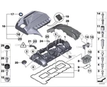 Genuine Bmw N55 Engine Valve Cover ,gasket Bolts Kit E82,E90,F30,F10,F22,X3,X5. Fixed Price $599.99.