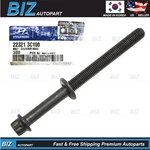 Genuine Engine Cylinder Head Bolt For 06-11 Hyundai Kia V6 Models 22321-3C100. Fixed Price $13.22.