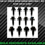 1960-1969 Chevrolet Corvair Upper & Lower Door Hinge Body Bolts Set Gm Oem. Fixed Price $14.36.