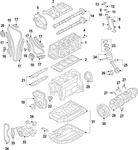 Genuine Audi Camshaft 06L-109-022-D. Fixed Price $577.89.