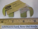 Ford 1967/70 Fullsize & Falcon Wagon "shim" (tailgate Latch Striker Plate) Rare. Fixed Price $24.95.
