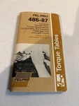 486-87, 1987 Fel-pro Torque Tables For Cylinder Head On Cars And Trucks. Fixed Price $5.95.