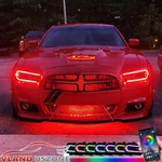 2X Vland Multicolor Drl Projector Led Rgb Headlights For Dodge Charger 2011-2014. Fixed Price $374.99.