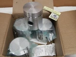 Willys CJ2A Piston Set, Standard. L134 F134 Mb M38A1 CJ3A CJ3B CJ5 Ford Gpw Jeep. Fixed Price $110.00.
