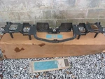 New Nos Gm Black Header Panel 10035872 With 462791 Gasket. Fixed Price $294.99.