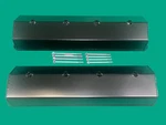 Chevy Fabricated Black Aluminum Valve Covers Center Bolt Vortec 305 5.0 350 5.7. Fixed Price $103.33.