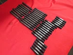 New 1932-36 Ford 21 Stud Flathead Correct Set 40-6050-HDW. Fixed Price $189.75.