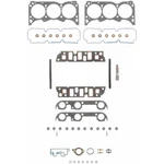 Engine Cylinder Head Gasket Set Fel-pro Hs 9644 PT-1. Fixed Price $159.81.