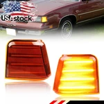 2X Full Amber Led Corner Side Marker Lights For 87-88 Oldsmobile Cutlass Supreme. Fixed Price $49.99.