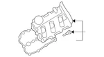 Genuine Audi Valve Cover 06E-103-472-L. Fixed Price $286.48.