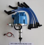Ford Inline Straight Cylinder 1977-86 300 Hei Distributor & Spark Plug Wires. Fixed Price $174.95.