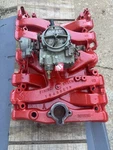 Intake Manifold 425 Bbl Barrel 391136 1966 Oldsmobile Jet Rochester Carb Oem. Fixed Price $75.00.
