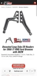 Hedman Hedders 1966-1977 Ford Bronco !. Fixed Price $390.00.