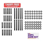 Trick Flow TFS-61604304, Kit Cylinder Head Stud Bbm B/rb Black Chromoly. Fixed Price $451.55.