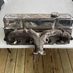 Gm Cylinder Head 3795896 With Valve Cover And Exhaust Manifold - As Is. Fixed Price $75.00.