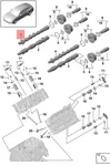 Genuine Porsche Cayenne Macan Camshaft Inlet Cylinders 1-3 9A710900310. Fixed Price $1376.84.
