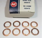 Ac Spark Plug "spin-on" Nos Copper Gaskets Oem All General Motors 1959-1966. Fixed Price $7.56.