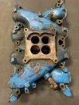 1970-71 Ford 351CLEVELAND 4V Iron Intake Manifold DOAE-9425-L Mustang Torino. Fixed Price $150.00.