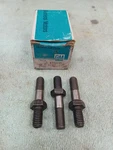 Nos Gm #3921912 7/16" Rocker Arm Studs (3) 1965-74 Corvette Big Block. Fixed Price $18.00.